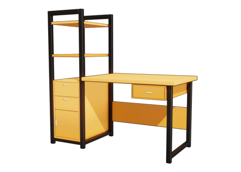 3d office desk icon png