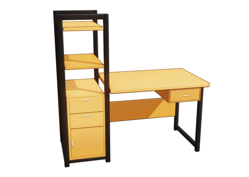 3d office desk icon png