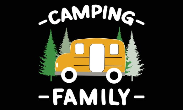 Camping Is My Therapy T shirt Design Vector, Camping, hiking, outdoor adventure graphic vector illustration funny typography slogan text for t shirt design, prints, poster. Summer travel badge saying,