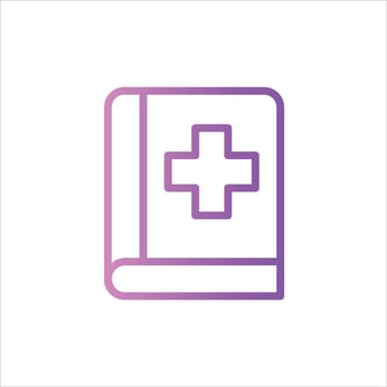 medicine in flat design style vector