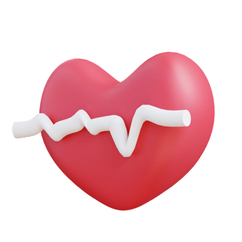 3d illustration heart health png