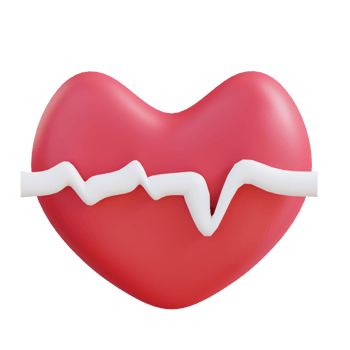 3d illustration heart health png