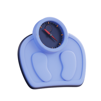 3d illustration of body scales png