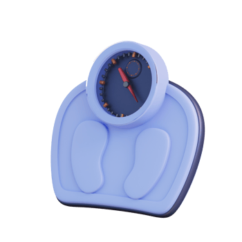 3d illustration of body scales png