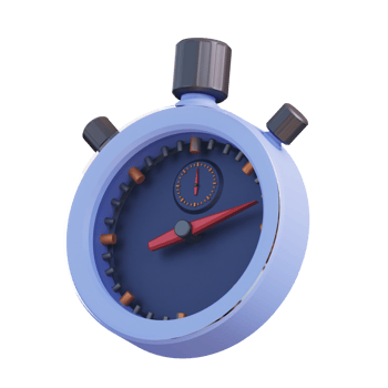 3d illustration stopwatch png