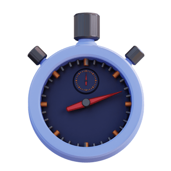 3d illustration stopwatch png