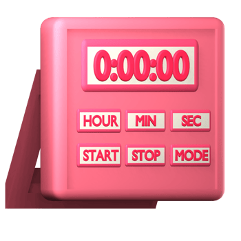 stopwatch 3d icon png