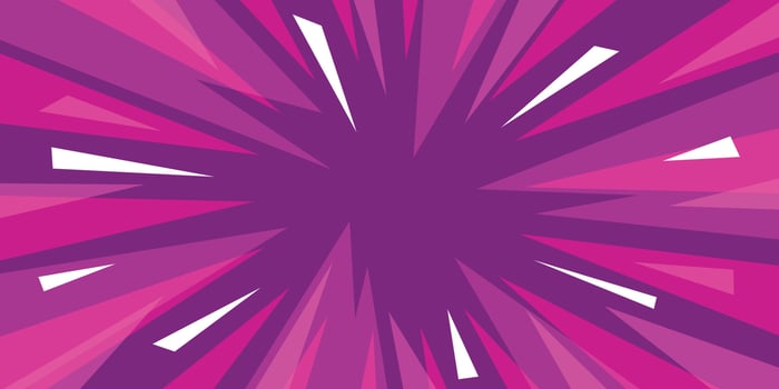 Abstract pattern background in comic style or interesting color sunbeams. Summer vector illustration for banner promotion, poster, greeting card, social media, web design.