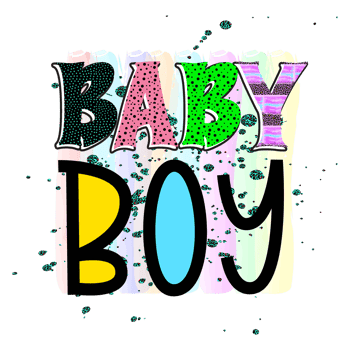 Baby Sublimation Design png