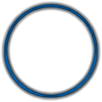 Glowing neon circle for your decoration. Neon light, round frame, blank space for text, ultraviolet spectrum, ring symbol, halo. png