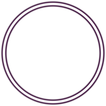 Glowing neon circle for your decoration. Neon light, round frame, blank space for text, ultraviolet spectrum, ring symbol, halo. png
