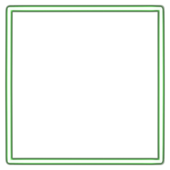 Glowing neon square for your decoration. Neon light, square frame, blank space for text, ultraviolet spectrum. png