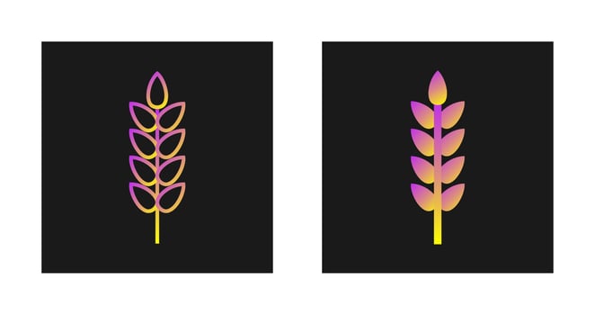 Wheat Vector Icon