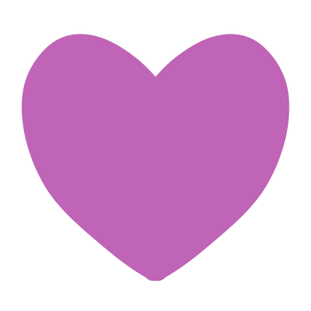 A purple heart png