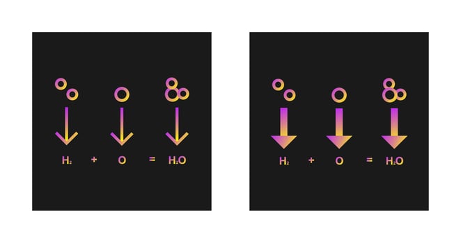 Chemical Formula Vector Icon