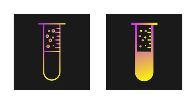 Bubbles From Tube Vector Icon