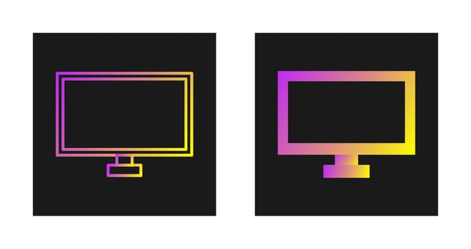TV Vector Icon