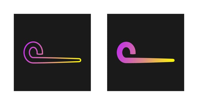 Party Blower Vector Icon