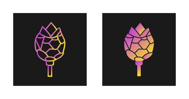 Artichoke Vector Icon