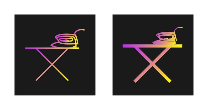 Iron Stand Vector Icon