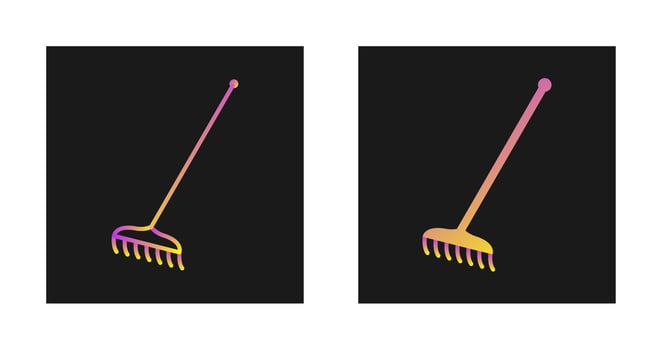 Rake Vector Icon