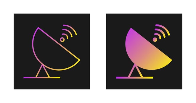 Satellite Vector Icon