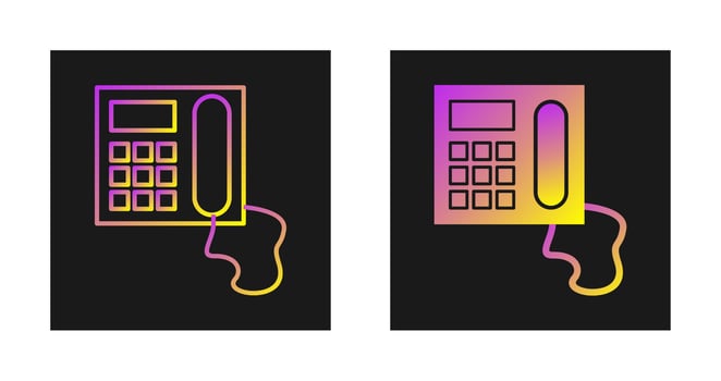 Telephone Vector Icon