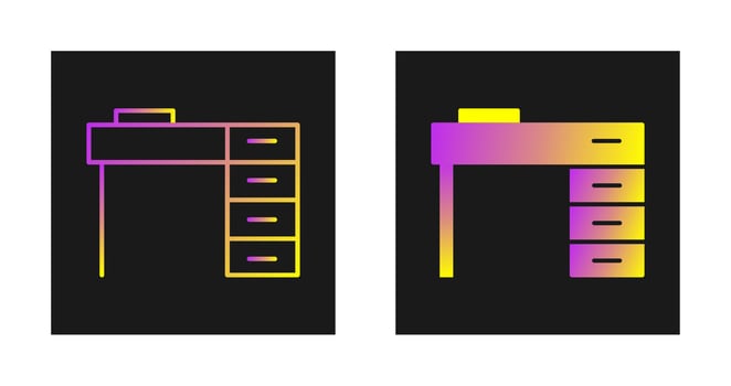 Desk Vector Icon