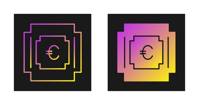 Euro Symbol Vector Icon
