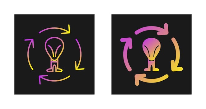 Creative Process Vector Icon