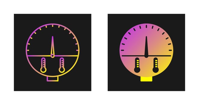 Temperature Indicator Vector Icon