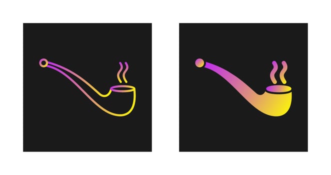 Smoking Pipe Vector Icon