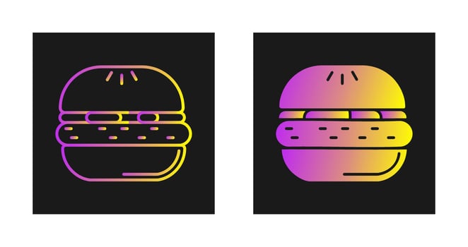 Burger Vector Icon