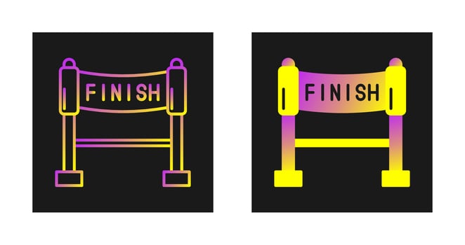 Finish Vector Icon