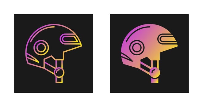 Helmet Vector Icon