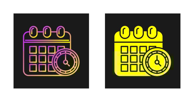 Schedule Vector Icon