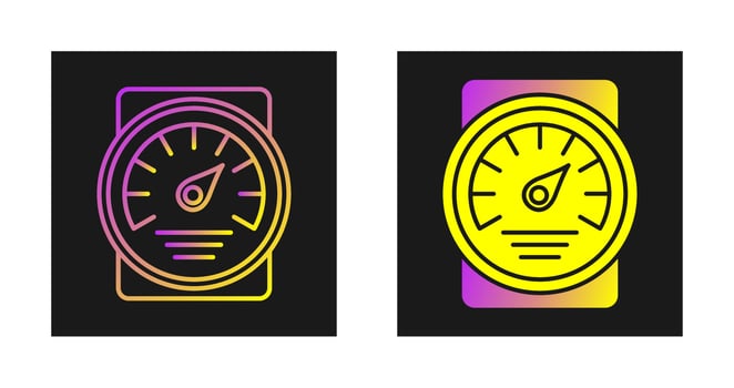 Meter Vector Icon