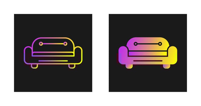 Sofa Vector Icon