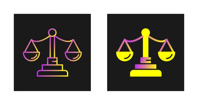Justice Vector Icon