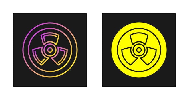 Nuclear Vector Icon