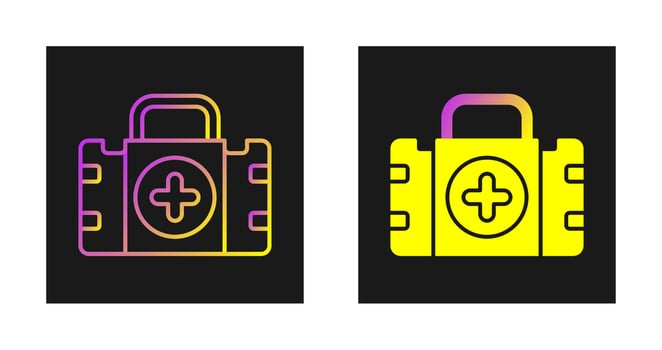 First Aid Kit Vector Icon