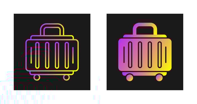 Baggage Vector Icon