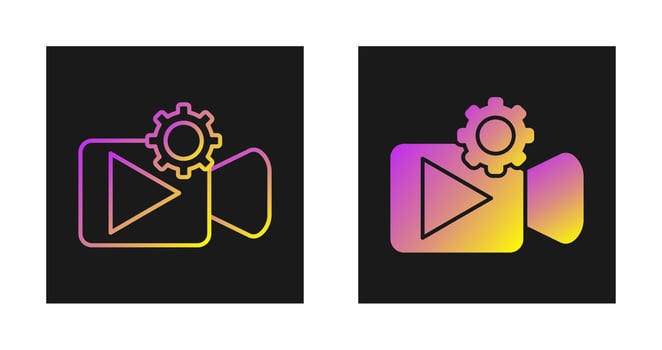 Video Mange Vector Icon