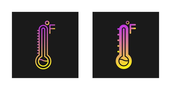 Fahrenheit Vector Icon