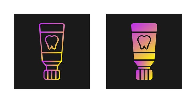 Toothpaste Vector Icon