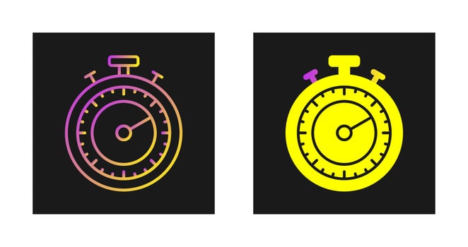 Chronometer Vector Icon
