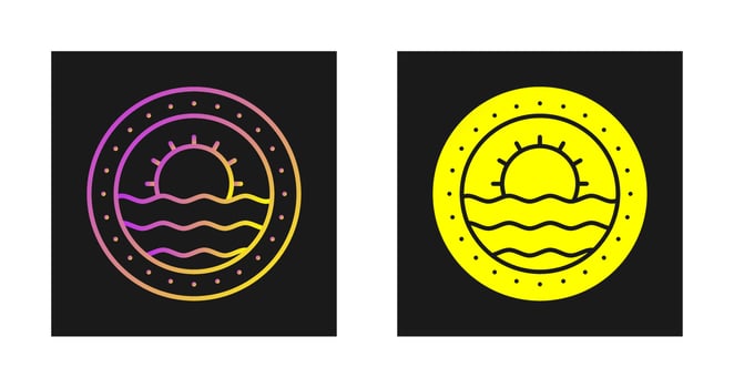 Porthole Vector Icon