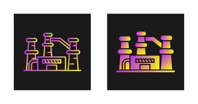 Factory Vector Icon