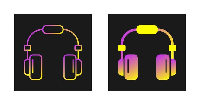 Headphone Vector Icon