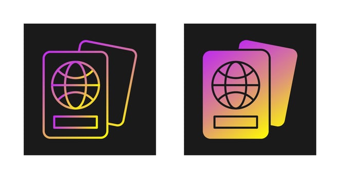 Passport Vector Icon